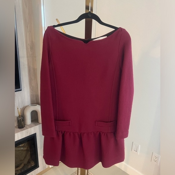 Victoria Beckham Burgundy Dress - Picture 12 of 16